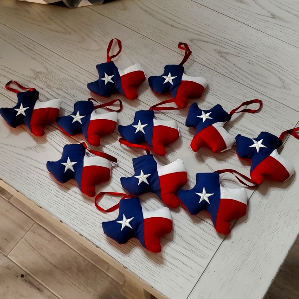 Texas Ornaments (Set of 11)